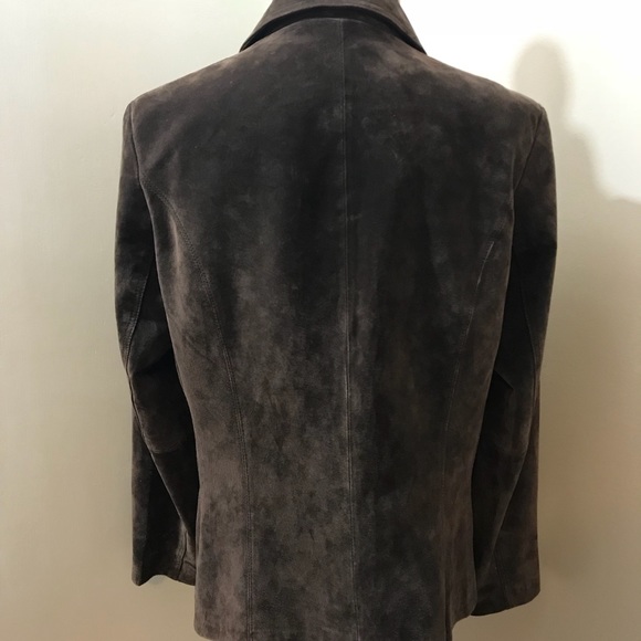 Brown Suede Jacket - Picture 3 of 4